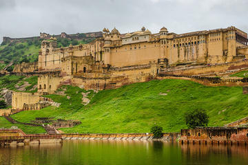 Private Jaipur Sightseeing by Day and Night with Traditional Indian Home Dinner