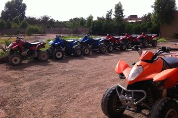 quad biking and camel ride in Marrakech palmerie