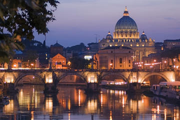 Rome by Night with Pizza and Gelato