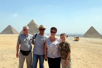 Private Cairo Layover Tour of the Pyramids, Egyptian Museum and Coptic Cairo including Felucca Boat Ride