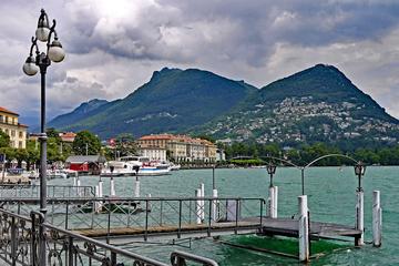 Lugano city tour & Mount San Salvator from Zurich with your private tourguide