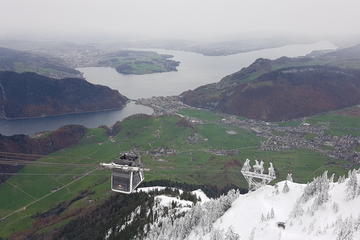Mount Stanserhorn from Basel - cabrio gondola ride - with private tourguide