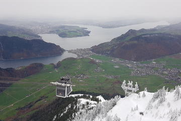 Mount Stanserhorn from Lucerne - cabrio gondola ride - with private tourguide