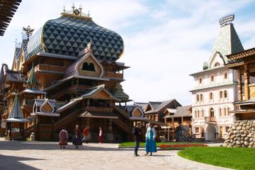 Izmailovo Kremlin with Matreshka Painting in Moscow