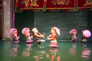 Water Puppet Show and Old Quarter Walking Tour of Hanoi