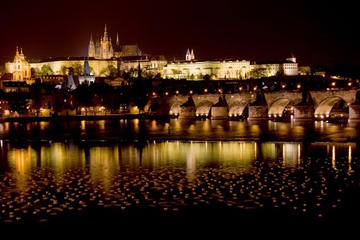 Prague 1-Hour E-Scooter Tour at Night