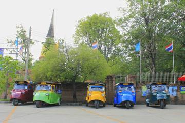 Private tour ancient city Ayutthaya temple light up with Tuk Tuk