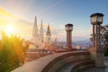 Zagreb Combination Driving, Walking, and Food Tour