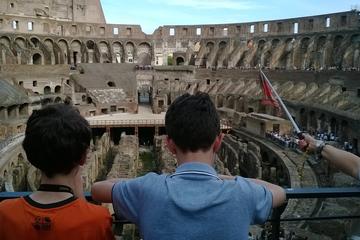 Rome private shore excursion for families with kids: skip the line Colosseum tour