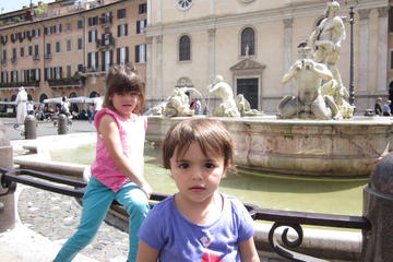 Rome private shore excursion with children: discovering the Baroques Squares