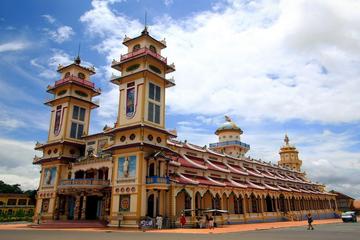Boat and van tour from Cu Chi Tunnels to Cao Dai Temple