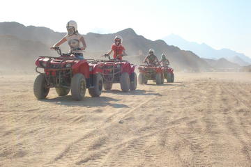 Quad Biking in the Egyptian Desert from Hurghada with Sunset and Show