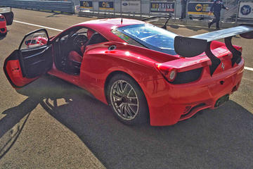 Ferrari Driving Experience on a Racetrack
