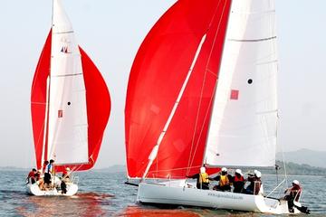 Sailing in Mumbai Harbour