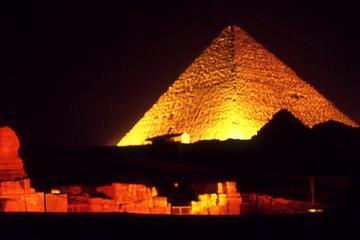 Private Sound and Light Show at Giza Pyramids