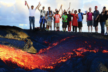 Hot Lava Hike to See Lava Volcano Tour
