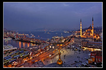 Abendliche Bootstour bei Sonnenuntergang in Istanbul