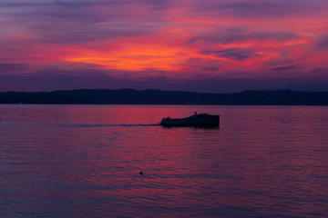 Private Lake Garda Sunset Cruise with Prosecco