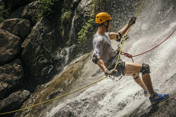 Waterfall Rappelling and Zipline Adventure at Bocawina Rainforest