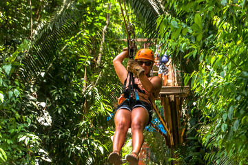 Cave Tubing and Zip line Adventure from Placencia
