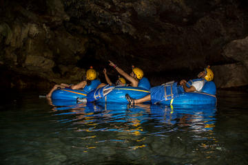 Xunantunich  Cave Tubing and Zip line  from from San pedro Ambergris caye