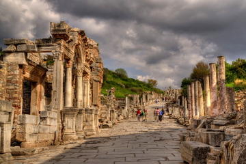 Full-Day Tour of Ephesus Ancitent City, House of Virgin Mary and Temple of Artemis from Kusadasi Port