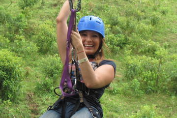 Zipline, Tarzan Swing, and Blue River Adventure from Liberia