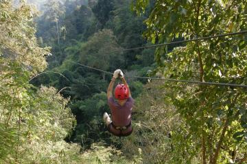 Cycling and Zipline Adventure in Chiang Mai