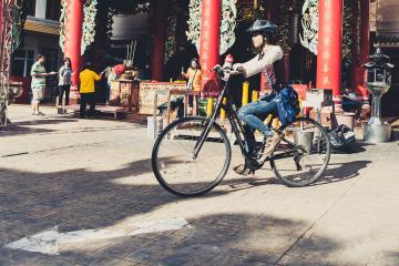 Explore Bangkok's Chinatown by Bicycle