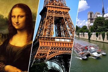 Skip the Line Eiffel Tower 2nd Level Tour and Louvre Museum and Cruise