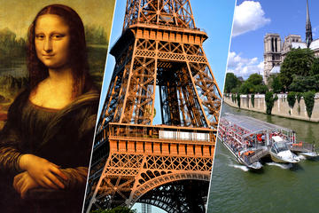 Skip the Line: Eiffel Tower Summit, Louvre Museum and Cruise