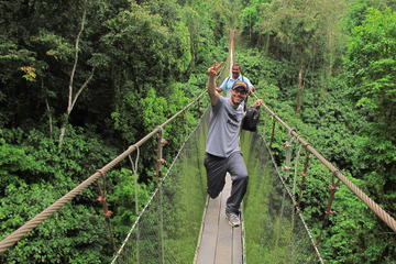 Arenal Hanging Bridges- Eco Farm and Luxury Hot Springs from San Jose