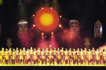 Fire of Anatolia at Gloria Aspendos Arena from Antalya