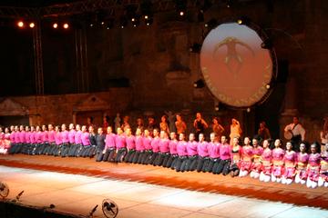 Fire of Anatolia Show at Gloria Aspendos Arena from Alanya