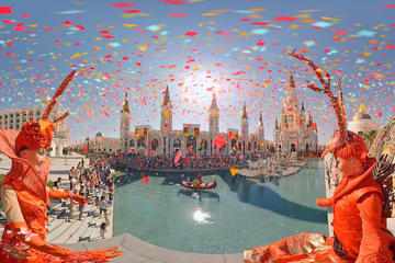 The Land of Legends Theme Park from Side