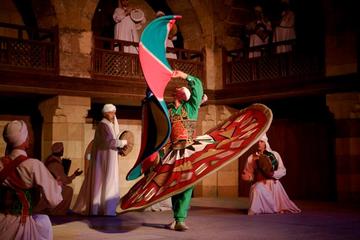 Discover Cairo: Cairo By Night Including the Best Sufi Tanoura Show in Egypt