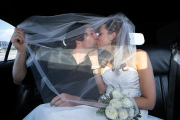 Las Vegas Limousine Wedding Ceremony