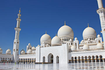All-Inclusive Desert Safari Abu Dhabi City Tour and Dhow Cruise Along the Marina