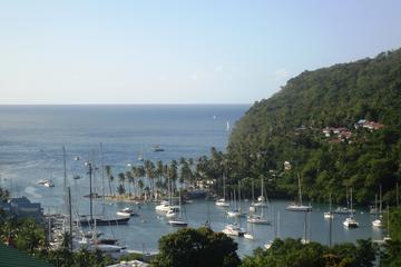 St Lucia Ziplining, Beach and Rum Tasting Tour