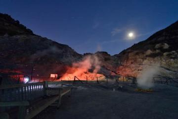 Night Guided Visit of Solfatara with Transfer and Brief Wine Tasting