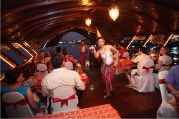Loy Nava Rice Barge Dinner Cruise Including Transfers from Bangkok