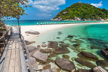Koh Nangyuan Snorkeling and Koh Tao Tour by Catamaran Cruise from Koh Samui