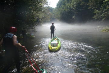 Kayaking at the Mreznica Canyon