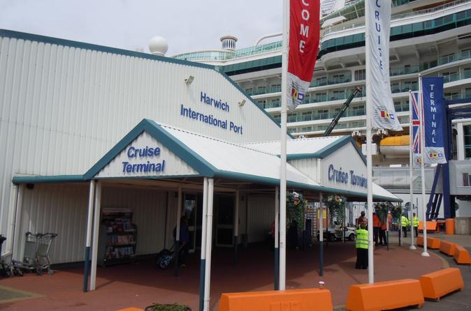 Private MPV Arrival Transfer from Harwich Cruise Terminals to Heathrow Airport