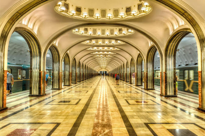 Beauty of Moscow metro