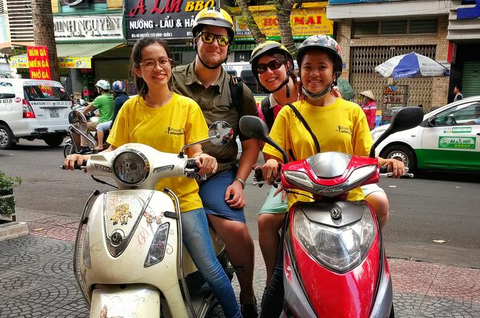 Ho Chi Minh City Night Tour by Motorbike Including Saigon Street Food in Vietnam Asia