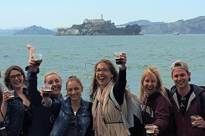  Alcatraz and Walking Craft Beer Combo Tour 