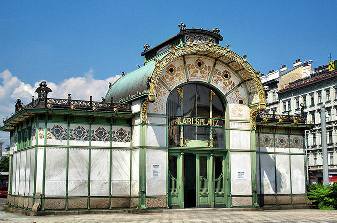 Excursão de 3 horas sobre a história da Art Nouveau de Viena: Otto Wagner e trens da cidade