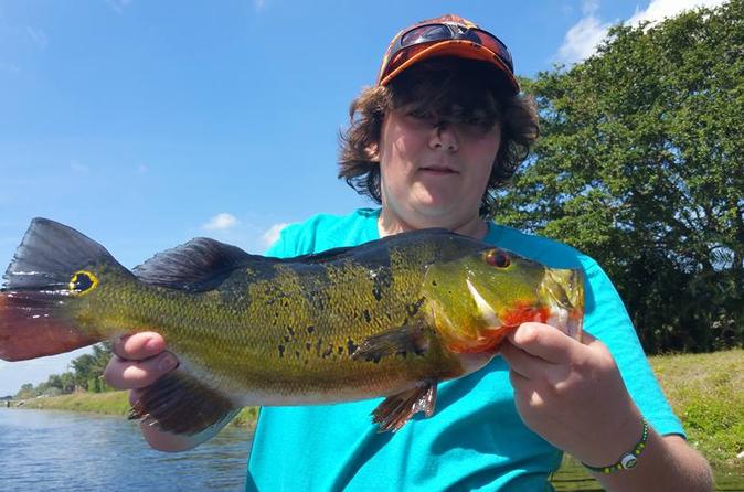 4-Hour Peacock Bass Fishing Trip near Key Largo