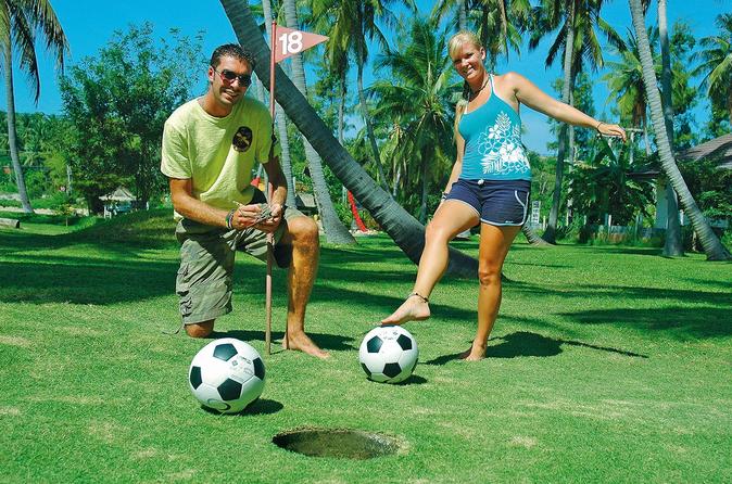 Koh Samui Footgolf -18 Hole Course in Botanical Gardens